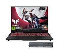 ASUS TUF A18 RTX 5070 - Laptop para juegos, pantalla WQXGA de 18 pulgadas, 240 Hz, AMD Ryzen 7 260, 64 GB de RAM, SSD de 2 TB, RGB retroiluminada KB, paquete con Thunderobot 7 en 1 USB-C Hub, edición