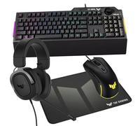 ASUS TUF Bundle: teclado RGB K1, mouse M3 Gen II, auriculares H3, alfombrilla de mouse P1