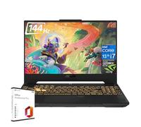 ASUS TUF F15 Gaming Laptop 2024, pantalla de 15.6 pulgadas 144Hz, NVIDIA GeForce RTX 4070, Intel i7-13620H, 64GB DDR5, 4TB SSD, retroiluminado KB, Wifi6, Windows 11 Pro