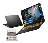 ASUS TUF F16 - Laptop para juegos - Pantalla antirreflejos FHD+ 165Hz de 165 Hz, NVIDIA RTX 5060, Intel i7-14650HX(hasta 5.2GHz), WiFi 6E, Windows 11 Pro, con paquete de laptop YJHHH (64 GB DDR5 | SSD