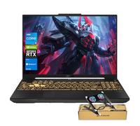 ASUS TUF F16 RTX 4050 - Laptop para juegos, 40.6 cm FHD+ 144Hz, Intel Core 5 210H (Beats Intel i5-14500), NVIDIA RTX 4050, 16GB DDR5 RAM, 1TB SSD, RGB retroiluminado KB, paquete con enfriador de