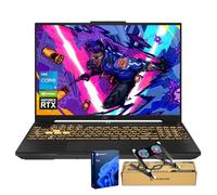 ASUS TUF F16 RTX 4050 Pro Gaming Laptop, 40.6 cm FHD+ 144Hz, Intel Core 5 210H (Beats Intel i5-14500), NVIDIA RTX 4050, 32GB DDR5 RAM, 1TB SSD, RGB retroiluminado KB, paquete con enfriador de laptop