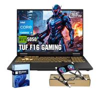 ASUS TUF F16 RTX 5050 VR Ready Gaming Laptop, 40.6 cm FHD+(1920x1200) 165Hz, Intel i7-14650HX, NVIDIA RTX 5050, 16GB DDR5, 1TB SSD, RGB Backlit KB, FHD Webcam, MUX Switch con NVIDIA Advanced Optimuus