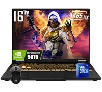 ASUS TUF F16 RTX 5070 - Laptop para juegos, Intel Core i7-14650HX(>i9-13900HX) pantalla WUXGA 165Hz de 16 pulgadas, DDR5 de 32 GB, SSD PCIe de 1 TB, Thunderbolt retroiluminado RGB de alta resolución
