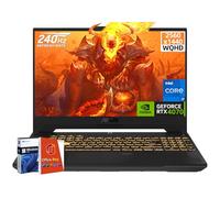 ASUS TUF F17 Gaming Laptop, NVIDIA RTX 4070, Intel i7-13620H (hasta 4.9GHz), pantalla 17.3 WQHD 2K 240Hz, 32 GB DDR5, 2 TB SSD, Windows 11 Pro, Office Pro Lifetime, FX707VI-NS74