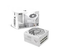 TUF Gaming 1000W Gold White Edition - Fuente de alimentación Totalmente Modular, 80+ Gold, componentes de Grado Militar, Doble rodamiento de Bolas, Ventilador Axial-Tech, Revestimiento de PCB