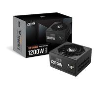 ASUS TUF Gaming 1200W Gold - Fuente de Alimentación (Compatible con ATX 3.1, Certificado 80+ Gold, Componentes de Grado Militar, Doble Rodamiento, Ventilador Axial-Tech, Revestimiento de PCB)