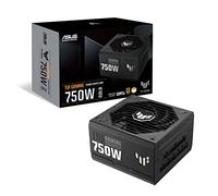 ASUS TUF Gaming 750W Gold - Fuente de alimentación Modular (80+ Gold, Compatible con ATX 3.1, componentes de Grado Militar, Doble rodamiento de Bolas, Axial-Tech, PCB, 10 años de garantía)