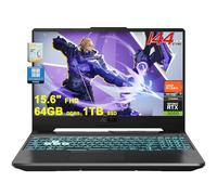 ASUS TUF Gaming A15 Laptop | 15.6 pulgadas FHD antirreflejos 144Hz | AMD 8-core Ryzen 7 7435HS (>i7-12700H) | 64GB DDR5 1TB SSD | GeForce RTX 3050 | USB-C de carga rápida retroiluminada Win11Pro con