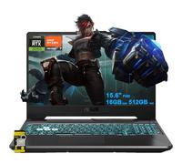 ASUS TUF Gaming A15 Laptop 15.6 pulgadas FHD antirreflejos 144Hz AMD Octa-core Ryzen 7 7435HS (Beats i7-12700H) 16GB RAM 512GB SSD GeForce RTX 3050 retroiluminado USB-C carga rápida Win11 con