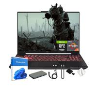ASUS TUF Gaming A16 16 pulgadas WUXGA 144Hz Gaming Laptop, AMD Ryzen 7 170, 32GB DDR5, 2TB de almacenamiento (1TB SSD+1TB Docking Station Set), GeForce RTX 4050, teclado retroiluminado RGB, Wi-Fi 6