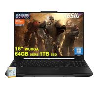 ASUS TUF Gaming A16 Laptop | 16 pulgadas WUXGA 165Hz 100% sRGB | AMD 8-core Ryzen 7 7735HS | 64GB DDR5 1TB SSD | Radeon RX7700S 8GB Graphic (>RTX4060) | USB-C USB4 Win11Pro con accesorio DLCA