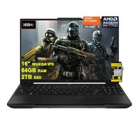 ASUS TUF Gaming A16 Laptop 16 pulgadas WUXGA 165Hz 100% sRGB AMD 8-core Ryzen 7 7735HS 64GB RAM 2TB SSD Radeon RX 7700S 8GB (>RTX4060) retroiluminado USB4 carga rápida AI cancelación de ruido Win11