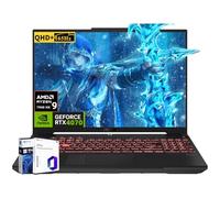ASUS TUF Gaming A16 Laptop, AMD Ryzen 9 7940HX(Beat i9-13900H), NVIDIA RTX 4070, 40.6 cm 2560x1600 QHD+ 165Hz, 64 GB DDR5, 4 TB SSD, Windows 11 Pro, Office Pro, FA607PI-AS94