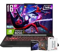 ASUS TUF Gaming A16 - Laptop para juegos, pantalla WUXGA 144Hz 16:10 de 16 pulgadas, AMD Ryzen 7 7445HS (>Intel i7-13700), NVIDIA RTX 4050, KB retroiluminado, cancelación de ruido AI, Win11 PRO, W