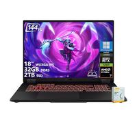 ASUS TUF Gaming A18 Laptop para juegos | 18 pulgadas WUXGA IPS 144Hz | AMD 8-Core Ryzen 7 260 | 32GB DDR5 2TB SSD | NVIDIA GeForce RTX 5060 (572 AI Tops) | Teclado retroiluminado USB 4 Win11 Pro con