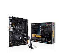 ASUS TUF Gaming B550-PLUS WiFi II - Placa Base ATX AMD B550 (Ryzen AM4) (PCIe 4.0, Dos M.2, VRM de 10 Fases, Wi-Fi 6, 2.5 GB Ethernet, SATA 6 Gbps, Thunderbolt 3 y Aura Sync RGB)