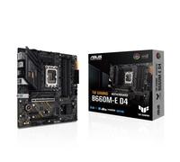 ASUS TUF Gaming B660M-E D4 - Placa base Intel LGA 1700 (Intel B660, mATX, memoria DDR4, PCIe 4.0, 2 x M.2, Aura Sync), Black, B660