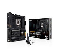 ASUS TUF Gaming B760-PLUS WiFi D4 - Placa Base ATX Intel B760 LGA 1700 (PCIe 5.0, Tres PCIe 4.0 M.2, VRM de 12+1 Fases, 2.5Gb Ethernet, DisplayPort, HDMI, USB 3.2 Gen 2 Type-C Frontal, Aura Sync)