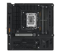 ASUS TUF GAMING B760M-BTF WIFI - Placa base Intel B760 LGA 1700 mATX (DDR5, PCIe 5.0, PCIe 4.0 M.2, WiFi 6, 2.5Gb LAN, DP, HDMI, USB 3.2 Gen 2 Tipo-C, Thunderbolt 4, conectores ocultos y Aura Sync)