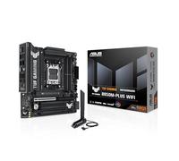 ASUS TUF Gaming B850M-PLUS - Placa base WiFi AMD AM5 B850 mATX, 14+2+1 80A DrMOS, DDR5, PCIe 5.0, 3X M.2, Wi-Fi 6E, LAN de 2.5 Gb, DP, HDMI™, USB 10Gbps y 20Gbps Type-C®, BIOS Flashback™, Aura Sync