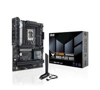 ASUS TUF Gaming B860-PLUS WiFi B860 LGA 1851 ATX Placa base, Intel® Core™ Ultra Series 2, lista para PC con IA avanzada, 12+1+2+1 etapas, DDR5, PCIe 5.0, 3X M.2, Wi-Fi 7, LAN de 2.5 GB, USB 20Gbps