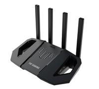 ASUS TUF Gaming BE3600 - Router WiFi 7 de Doble Banda, 802.11be, 2,5 Gbps, Modo de Juego móvil, WiFi en Malla, Gear Accelerator, QoS Adaptable, Redireccionamiento de Puertos, Mobile Tethering