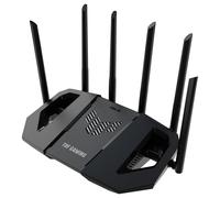 ASUS TUF Gaming BE6500 - Router Gaming Extensible WiFi 7 de Doble Banda, Cuatro Puertos 2.5 GbE, Smart Home Master