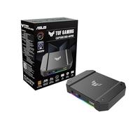 ASUS TUF Gaming Capture BOX-4KPRO (4K144 | 2K144 | FullHD 240 HDR, Captura en 4K60 | 2K120 | FullHD 120, USB Tipo-C 3.2 Gen 2, HDMI 2.1, Compatible con VRR, Escalado Integrado, Compatible con OBS)