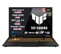 ASUS TUF Gaming F16 Intel i7-14650HX, RTX 5050 8GB GDDR7, 16GB DDR5, SSD 512GB, pantalla 16" WUXGA IPS 165Hz G-SYNC Anti-Glare, Thunderbolt 4, HDMI 2.1, LAN, Wi-Fi 6E, Windows 11 Home, 36 meses