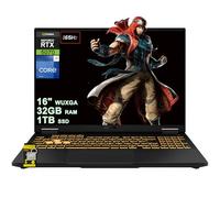 ASUS TUF Gaming F16 Laptop 16 pulgadas WUXGA IPS 165Hz (100% sRGB, GSYNC) Intel 16-core i7-14650HX 32GB RAM 1TB SSD GeForce RTX 5070 (hasta 798 tapas AI) RGB retroiluminado Thunderbolt Hi-Res Win11