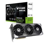 ASUS TUF Gaming GeForce RTX 5060 Ti 16GB GDDR7 OC Edition - Tarjeta gráfica Gaming (PCIe 5.0, HDMI/DP 2.1, diseño de 3,1 Ranuras, Grado Militar, Revestimiento PCB, Ventiladores axial-Tech)