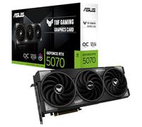 ASUS TUF Gaming GeForce RTX 5070 12GB GDDR7 OC Edition - Tarjeta gráfica Gaming (PCIe 5.0, HDMI/DP 2.1, 3.125 Ranuras, componentes de Grado Militar, Revestimiento PCB, Ventiladores axial-Tech)
