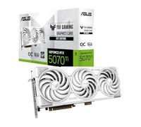 ASUS TUF Gaming GeForce RTX 5070 Ti - Tarjeta gráfica para Juegos (PCIe 5.0, HDMI/DP 2.1, 3.125 Ranuras, componentes de Grado Militar, con un Adaptador GC-HPWR)
