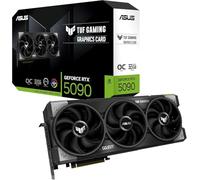 ASUS TUF Gaming GeForce RTX 5090 32GB GDDR7 OC Edition Tarjeta gráfica Gaming (PCIe 5.0, HDMI/DP 2.1, 3.6 Ranuras, Grado Militar, Revestimiento PCB, Ventiladores axial-Tech, cámara de Vapor)