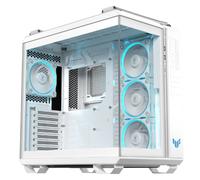 ASUS TUF GAMING GT502 HORIZON TG ARGB Mid Tower ATX Doble Cristal Templado USB-C Blanca
