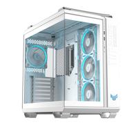 ASUS TUF GAMING GT502 HORIZON TG ARGB Torre Media ATX Doble Cristal Templado USB-C Blanca