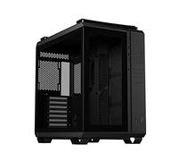 ASUS TUF Gaming GT502 PC Gaming Chasis, ATX Mid, Doble Cámara, Zonas de Refrigeración Independientes, Paneles Laterales sin Herramientas, USB 3.2 Gen2 Tipo-C Frontal, 4 Ventiladores ARGB