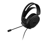 ASUS TUF Gaming H1 Wired Headset (Discord Certified Mic, 7.1 Surround Sound, 40mm Drivers, 3.5mm, Lightweight, For PC, Switch, PS4, PS5, Xbox One, Xbox Series X, S, and Mobile Devices)- Black