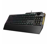 ASUS TUF Gaming K1 teclado Juego USB Inglés, Español Negro