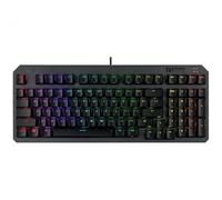ASUS TUF Gaming K3 Gen II Teclado RGB óptico-mecánico, IP57 impermeable y resistente al polvo, diseño compacto de 97 teclas, montaje de junta de silicona