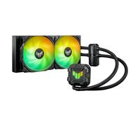 ASUS TUF Gaming LC II 240 ARGB - Sistema de refrigeración líquida (Aura Sync y dos ventiladores de radiador TUF Gaming ARGB de 120 mm)