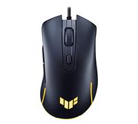 ASUS TUF Gaming M3 Gen II - Ratón para Juegos, con Cable, 59 g, Ligero, IP56 Resistente al Polvo y al Agua, Protector Antibacteriano, Sensor óptico 8K dpi, 6 Botones programables, Patas de ratón de