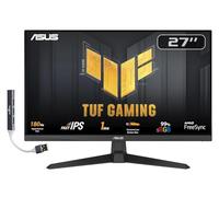 ASUS TUF Gaming Monitor IPS FHD de 27 pulgadas con tiempo de respuesta de 1 ms, frecuencia de actualización de 180 Hz, antideslumbramiento, sin parpadeo, montaje VESA (100 mm), Displayport, HDMI y