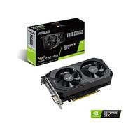 ASUS TUF Gaming NVIDIA GeForce GTX 1650 OC Edition - Tarjeta gráfica (PCIe 3.0, Memoria GDDR6 de 4 GB, HDMI, DisplayPort, DVI-D, 1 Conector de alimentación de 6 Pines, Resistencia al Polvo IP5X,