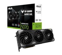 ASUS TUF Gaming GeForce RTX ™ 5070 - Tarjeta gráfica para juegos (PCIe® 5.0, HDMI®/DP 2.1, 3.125 ranuras, componentes de grado militar, revestimiento protector de PCB, ventiladores axial-tech)