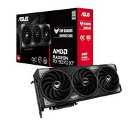ASUS TUF Gaming Radeon RX 9070 XT OC Edition - Tarjeta gráfica para Juegos (PCIe® 5.0, 16GB GDDR6, HDMI/DP 2.1, 3.125 Ranuras, componentes de Grado Militar, Revestimiento Protector de PCB,
