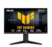 ASUS TUF Gaming Series 5 Monitor de Juego 24,5" 1080p (VG259QMRL5A) - Full HD, Panel IPS rápido, 310Hz, 0,3 ms, DisplayHDR400, 99% sRGB, Altura Ajustable, DisplayWidget, Gaming AI, Garantía de 3