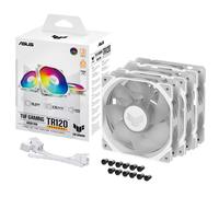Asus TUF Gaming TR120 ARGB Reverse 120mm Triple Pack Blanco