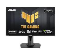 ASUS TUF Gaming VG279QM 27in 280Hz Fast IPS Gaming Monitor w/G-Sync?, ELMB-Sync, DisplayHDR400, Shadow Boost,Black